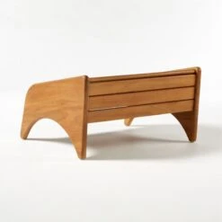 Gartner Teak Outdoor Ottoman -Furniture Sales Store GartnerTeakLoungeOttoman3QBSSS21