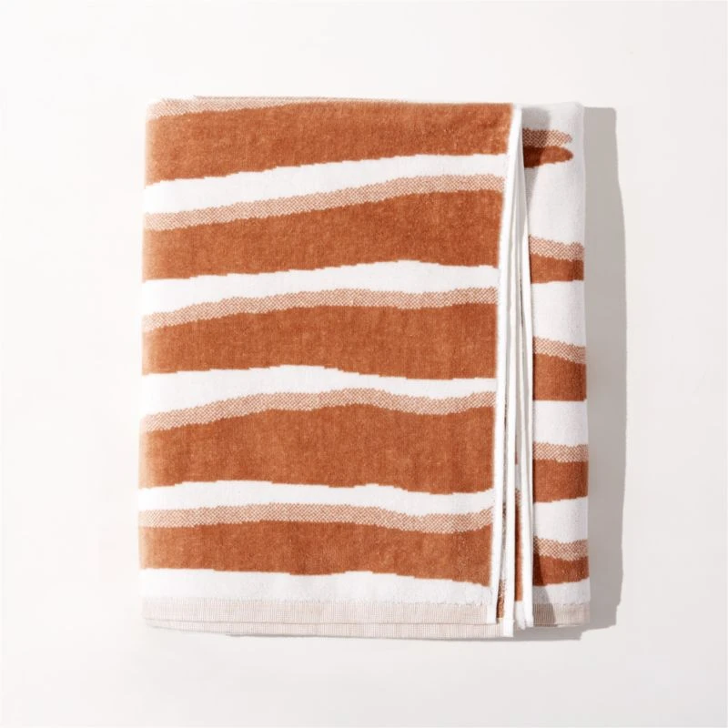Gato Organic Cotton Tiger Print Beach Towel 2 Gato Organic Cotton Tiger Print Beach Towel - Image 2
