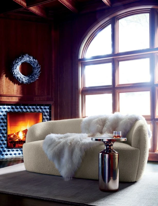 Gwyneth Boucle Loveseat 4 Gwyneth Boucle Loveseat - Image 4