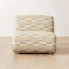 Hada Armless Geometric Patterned Lounge Chair