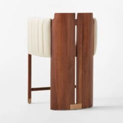 Half Moon Ivory Velvet Counter Stool Set Of 2 -Furniture Sales Store HalfMoonCounterStool3QBSSS22 1