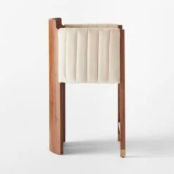 Half Moon Ivory Velvet Counter Stool -Furniture Sales Store HalfMoonCounterStoolSDSSS22