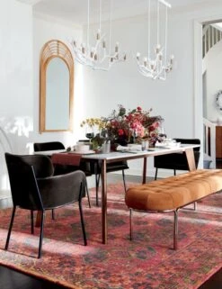 Azalea Mink Grey Velvet Dining Chair -Furniture Sales Store HarperBrassDiningTableMarbleNV19