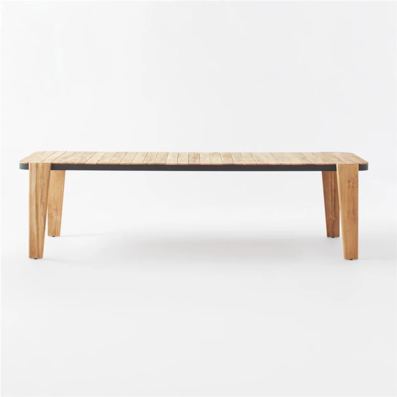 Hazel Teak Outdoor Dining Table Cover 4 Hazel Teak Outdoor Dining Table Cover - Image 4