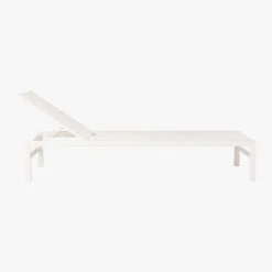 Idle White Outdoor Sun Lounger -Furniture Sales Store IdleIISunLoungerWhtAV2S19