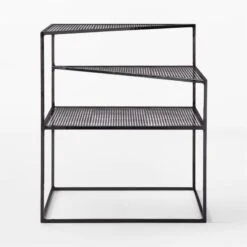 Josef Black Metal Side Table -Furniture Sales Store JosefBlackMetalSideTableSOSSF22