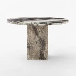 Julius 48" Round Marble Dining Table -Furniture Sales Store Julius48inRndDiningTableSDSSF22