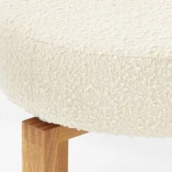 Humboldt Stool Bloce Cream -Furniture Sales Store LFMTOHumboldtStoolFabricAVSSS22