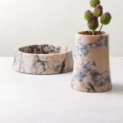 La Paloma Decorative Marble Bowl -Furniture Sales Store LaPalomaMarbleGroupFHS23