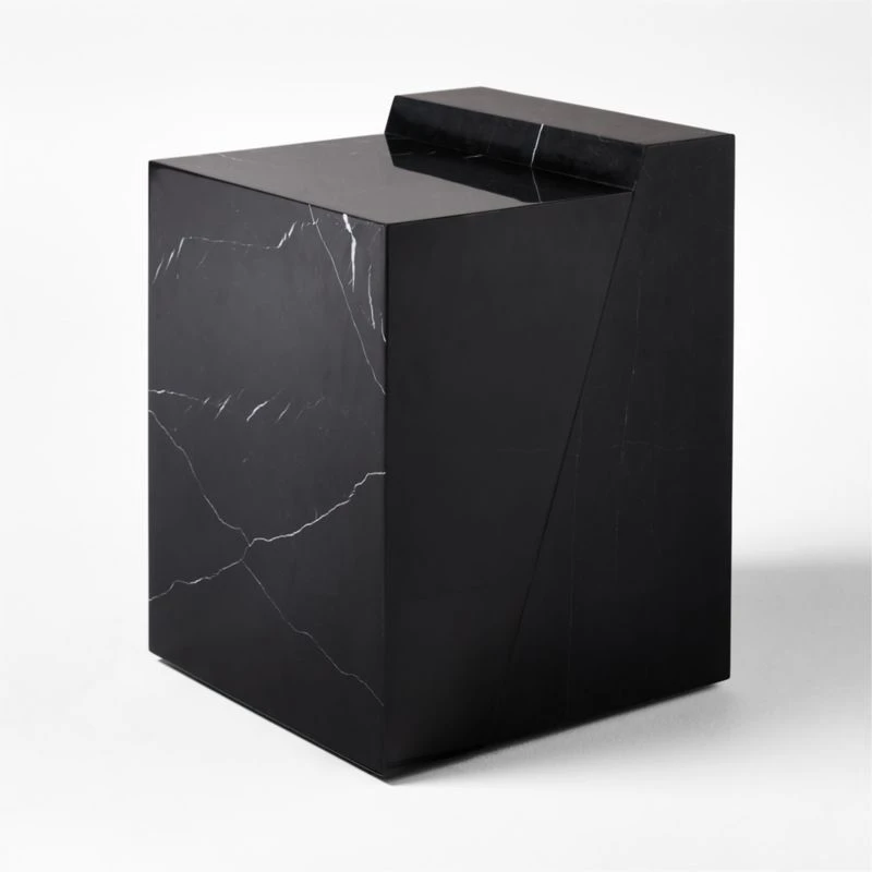 Lapse Black Marble Side Table 5 Lapse Black Marble Side Table - Image 5