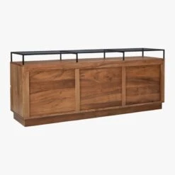 Lawson Low 6-Drawer Wood Dresser With Glass Top -Furniture Sales Store LawsonLowDresser3QBF19