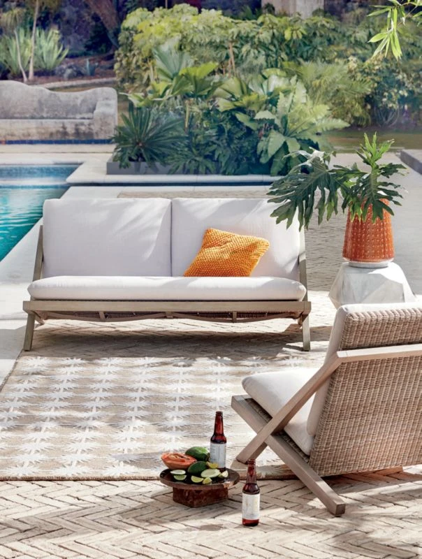 Lecco Teak Outdoor Patio Chair 2 Lecco Teak Outdoor Patio Chair - Image 2