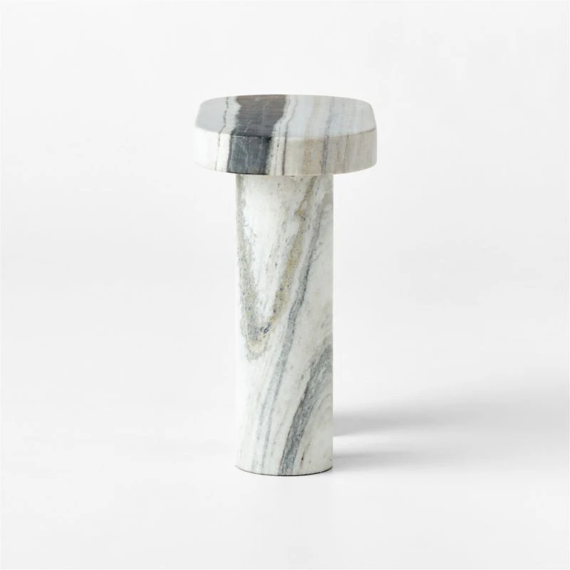 Livello White Marble Side Table 6 Livello White Marble Side Table - Image 6