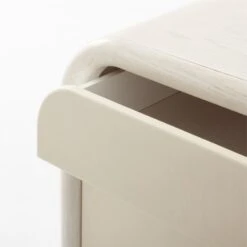 Lobos 6-Drawer White Wood Dresser -Furniture Sales Store LobosAshNLthrLowDresserAVSSS23