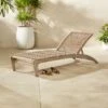 Lodi Woven Outdoor Chaise Lounge