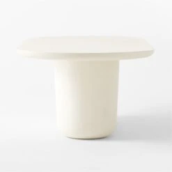 Lola White Oval Cement Dining Table 11 Lola White Oval Cement Dining Table -Furniture Sales Store LolaWhtOvalDiningTableSDSSS23