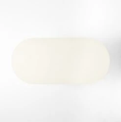 Lola White Oval Cement Dining Table 13 Lola White Oval Cement Dining Table -Furniture Sales Store LolaWhtOvalDiningTableTOPSSS23