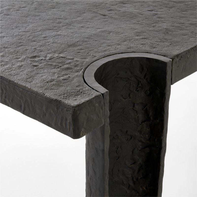 Lorenn Cast Metal Outdoor Dining Table 5 Lorenn Cast Metal Outdoor Dining Table - Image 5