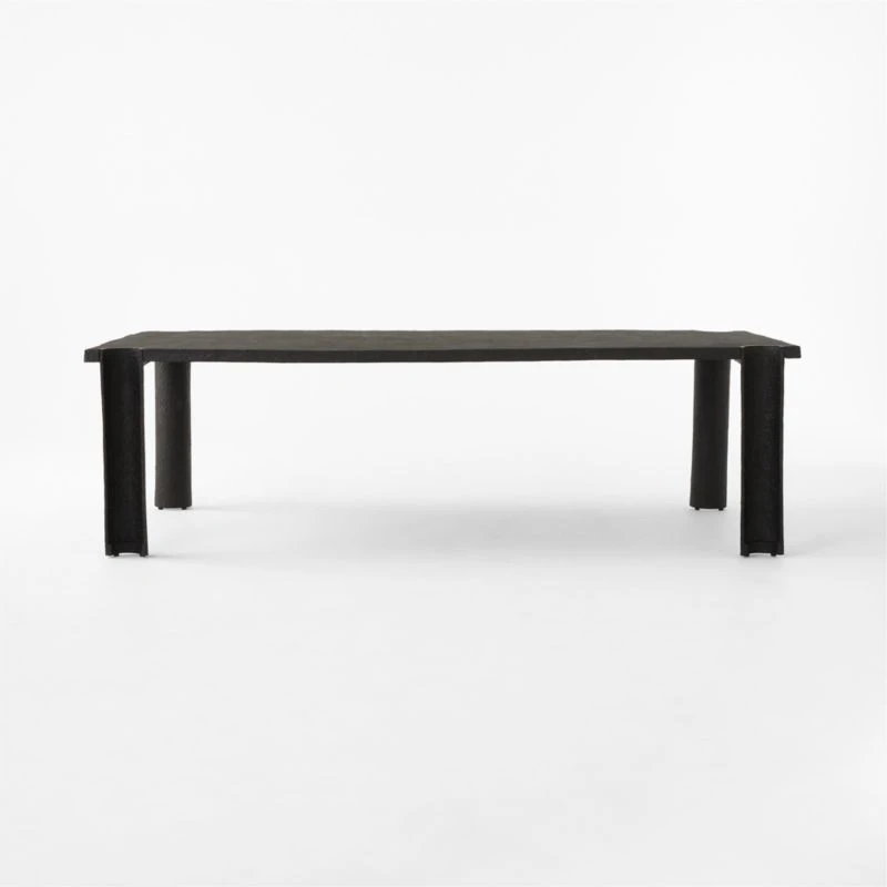 Lorenn Cast Metal Outdoor Dining Table 2 Lorenn Cast Metal Outdoor Dining Table - Image 2