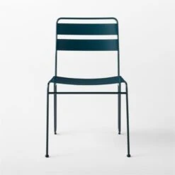Luther Teal Metal Outdoor Dining Chair -Furniture Sales Store LutherTealDiningChairSOSSS23