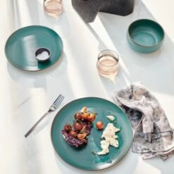 Rene Lacquered Linen Matte Black Ice Bucket -Furniture Sales Store MaderaGreenTerraCottaAP21 1x1