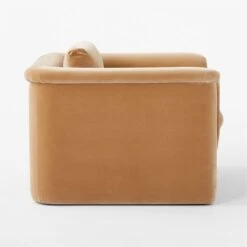 Mardones Camel Brown Velvet Lounge Chair 9 Mardones Camel Brown Velvet Lounge Chair -Furniture Sales Store MardonesCamelVlvtChairSDSSF23