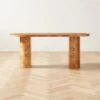 Marisa Burl Wood Desk 70''