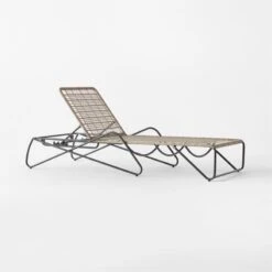 Massima Wicker Outdoor Patio Chaise Lounge -Furniture Sales Store MassimaWckrChsLounge3QSSS22