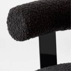 Mezza Charcoal Grey Boucle Office Chair 11 Mezza Charcoal Grey Boucle Office Chair -Furniture Sales Store MezzaCharcBclChairAVSSS23