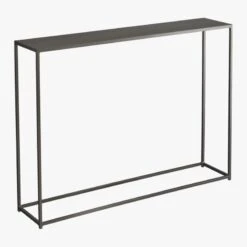 Mill Black Metal Console Table 38'' -Furniture Sales Store MiniConsoleTableMillAVF15