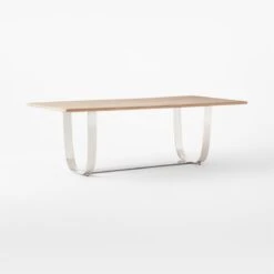 Montclare Oak Wood And Metal Dining Table 8 Montclare Oak Wood And Metal Dining Table -Furniture Sales Store MontclareOkNMtlDnngTbl3QSSS22