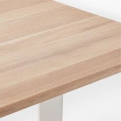 Montclare Oak Wood And Metal Dining Table 10 Montclare Oak Wood And Metal Dining Table -Furniture Sales Store MontclareOkNMtlDnngTblAVSSS22