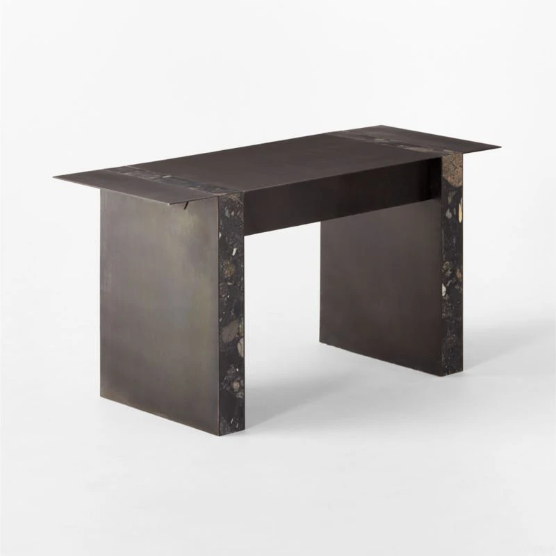 Moyra Black Marble Desk 6 Moyra Black Marble Desk - Image 6