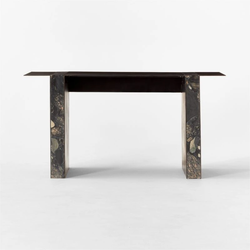 Moyra Black Marble Desk 3 Moyra Black Marble Desk - Image 3