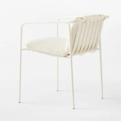 Navene Ivory Outdoor Dining Armchair Set Of 4 14 Navene Ivory Outdoor Dining Armchair Set Of 4 -Furniture Sales Store NaveneIvyDiningChair3QBSSS23