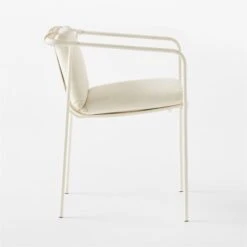 Navene Ivory Outdoor Dining Armchair Set Of 4 13 Navene Ivory Outdoor Dining Armchair Set Of 4 -Furniture Sales Store NaveneIvyDiningChairSDSSS23