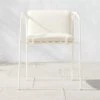 Navene Ivory Outdoor Dining Armchair Set Of 4