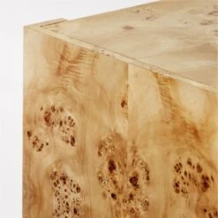 Niche Neutral Burl Wood Console Table 54" -Furniture Sales Store NicheBrlWdCnslTable54inAVSSS21