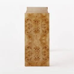 Niche Neutral Burl Wood Console Table 54" -Furniture Sales Store NicheBrlWdCnslTable54inSDSSS21