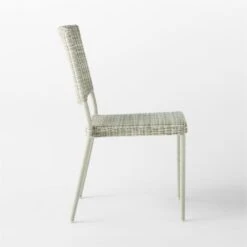 Nino Ivory Rattan Stacking Outdoor Dining Chair -Furniture Sales Store NinoDiningChairSDSSS23