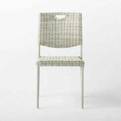 Nino Ivory Rattan Stacking Outdoor Dining Chair -Furniture Sales Store NinoDiningChairSOSSS23