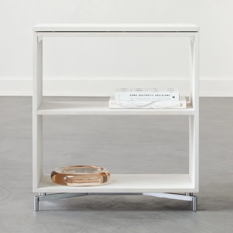 Oracle Modular White Wood Bookcase 2 Oracle Modular White Wood Bookcase - Image 2