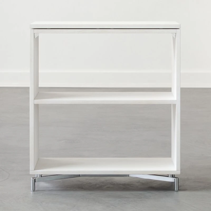 Oracle Modular White Wood Bookcase 1 Oracle Modular White Wood Bookcase