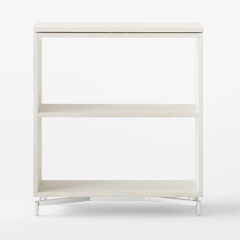 Oracle Modular White Wood Bookcase 7 Oracle Modular White Wood Bookcase - Image 7