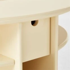 Osoppo Ivory Lacquered Nightstand -Furniture Sales Store OsoppoIvoryNightstandAVSSF22