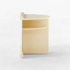 Osoppo Ivory Lacquered Nightstand -Furniture Sales Store OsoppoIvoryNightstandSDSSF22