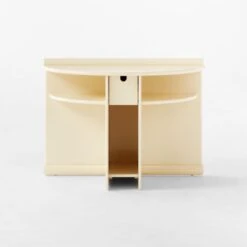 Osoppo Ivory Lacquered Nightstand -Furniture Sales Store OsoppoIvoryNightstandSOSSF22