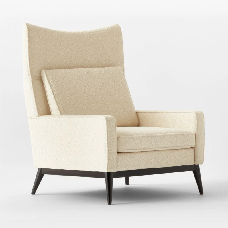 Embassy Lounge Chair Model 314 Bloce Cream 3 Embassy Lounge Chair Model 314 Bloce Cream - Image 3