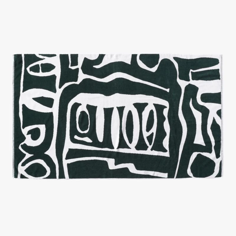Parc Organic Cotton Green Beach Towel 1 Parc Organic Cotton Green Beach Towel