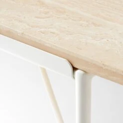 Pavilion Ivory Metal Outdoor Dining Table With Travertine Top Model 6141 12 Pavilion Ivory Metal Outdoor Dining Table With Travertine Top Model 6141 -Furniture Sales Store Pavilion6141IvDnTbWTrvTpAVSSS22